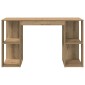 vidaXL Γραφείο Artisan Oak Επεξεργασμένο Ξύλο 130 x 50.5 x 75 εκ