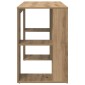 vidaXL Γραφείο Artisan Oak Επεξεργασμένο Ξύλο 130 x 50.5 x 75 εκ