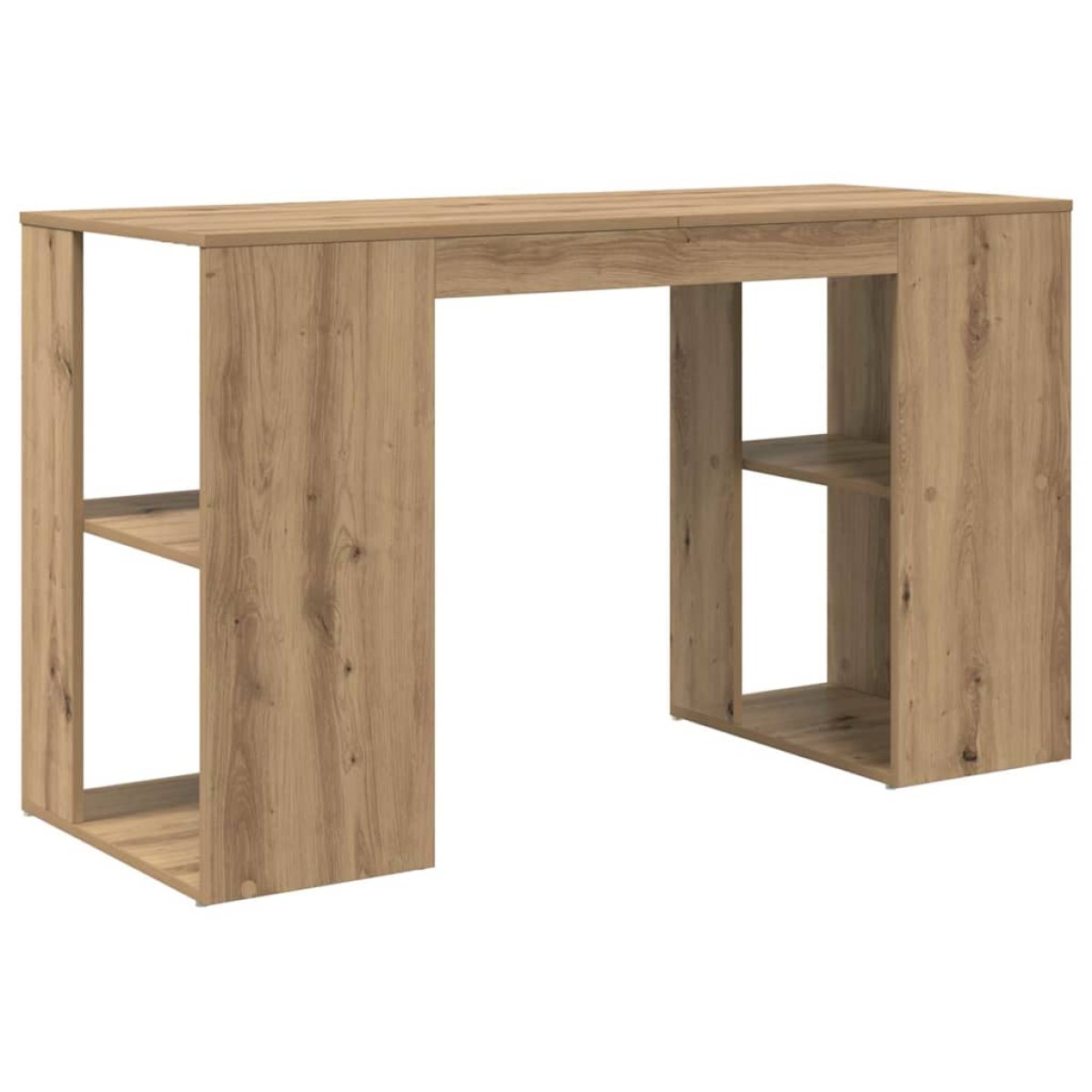 vidaXL Γραφείο Artisan Oak Επεξεργασμένο Ξύλο 130 x 50.5 x 75 εκ
