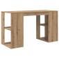 vidaXL Γραφείο Artisan Oak Επεξεργασμένο Ξύλο 130 x 50.5 x 75 εκ