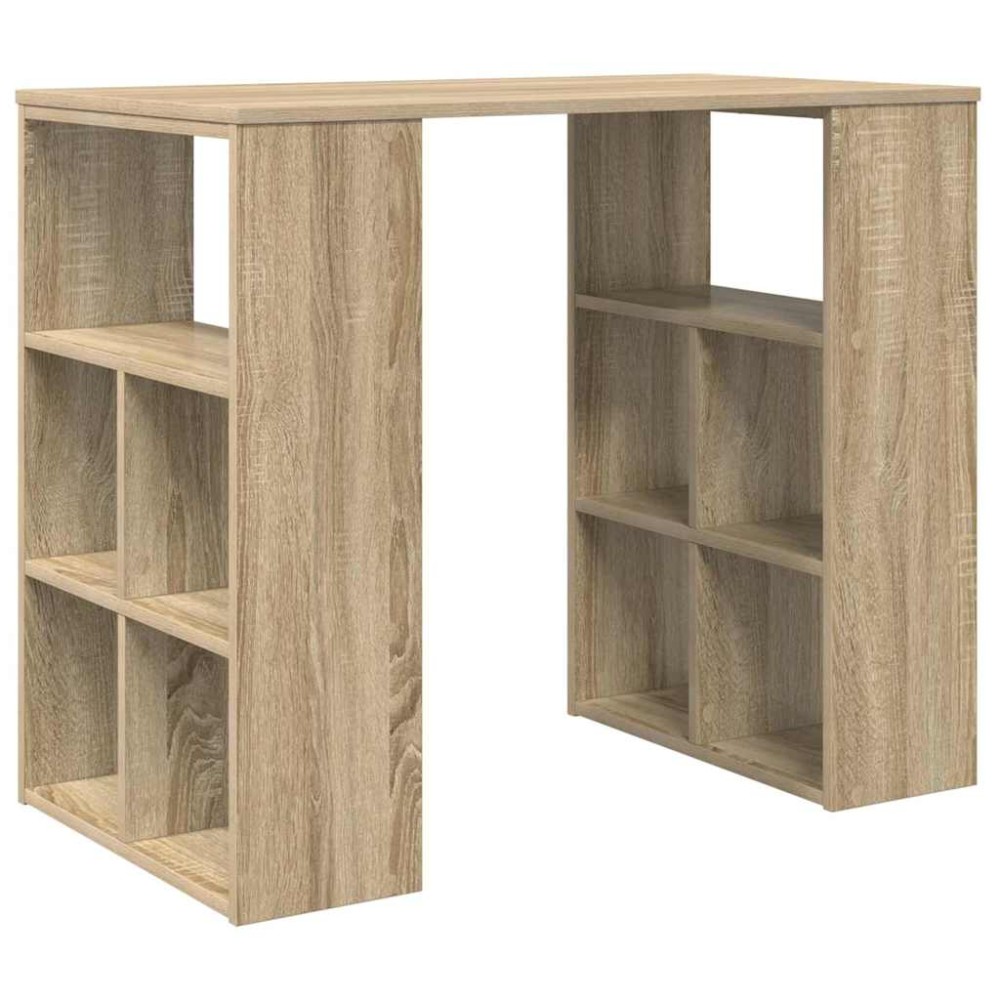 vidaXL Γραφείο Δρύς Sonoma Επεξεργασμένο Ξύλο 90 x 50 x 75 εκ.