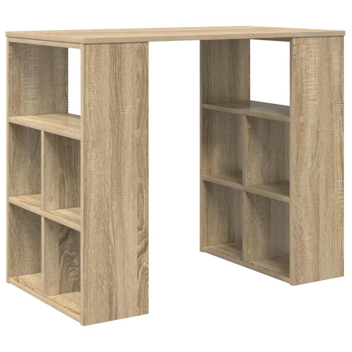 vidaXL Γραφείο Δρύς Sonoma Επεξεργασμένο Ξύλο 90 x 50 x 75 εκ.