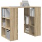 vidaXL Γραφείο Δρύς Sonoma Επεξεργασμένο Ξύλο 90 x 50 x 75 εκ.