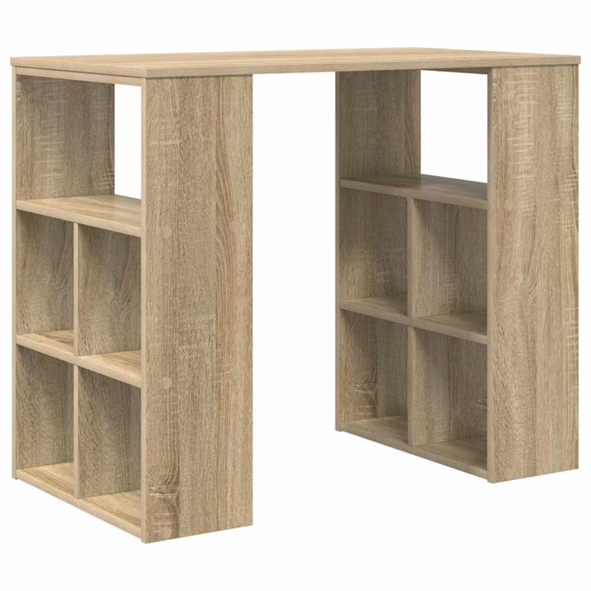 vidaXL Γραφείο Δρύς Sonoma Επεξεργασμένο Ξύλο 90 x 50 x 75 εκ.
