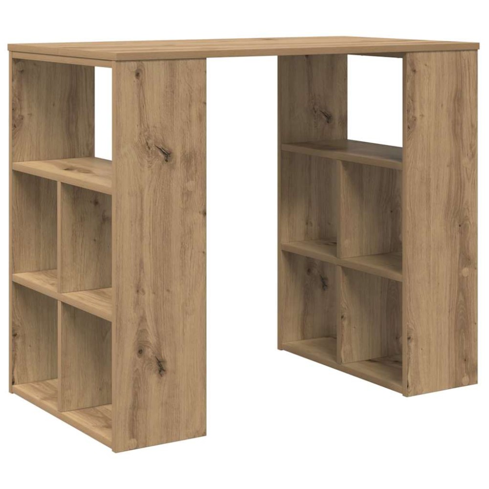 vidaXL Γραφείο Artisan Oak Επεξεργασμένο Ξύλο 90 x 50 x 75 εκ.