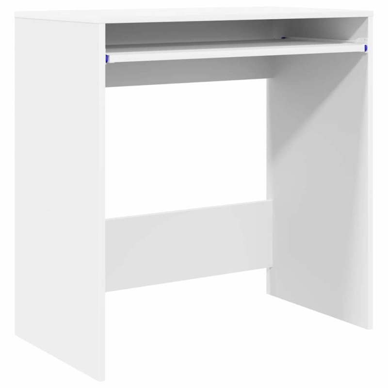 vidaXL Γραφείο Λευκό Επεξεργασμένο Ξύλο 77.5 x 43 x 79 εκ.