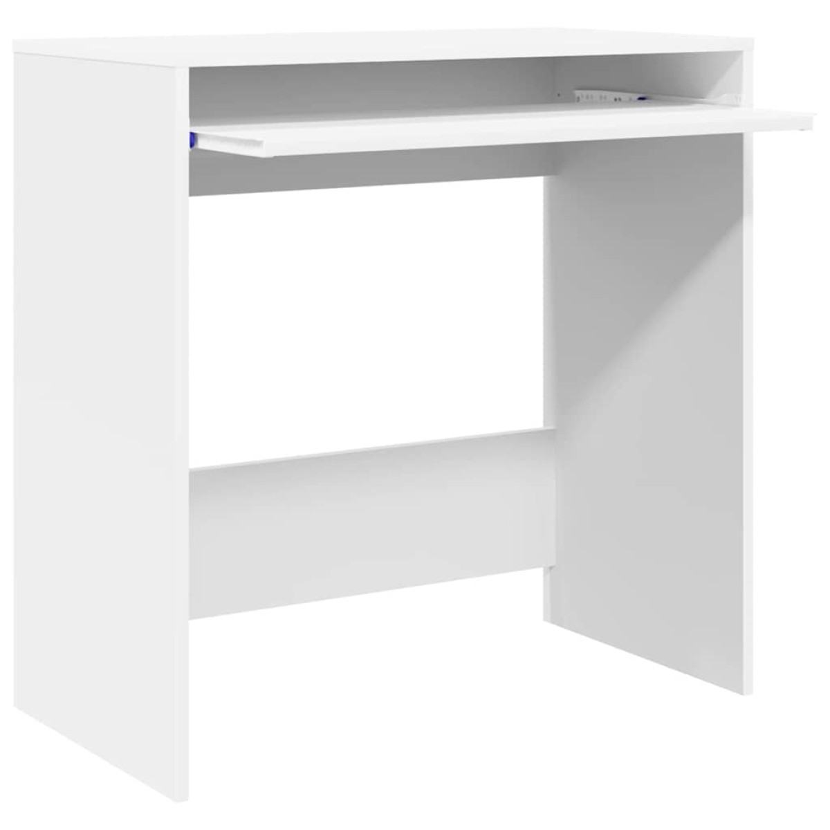 vidaXL Γραφείο Λευκό Επεξεργασμένο Ξύλο 77.5 x 43 x 79 εκ.