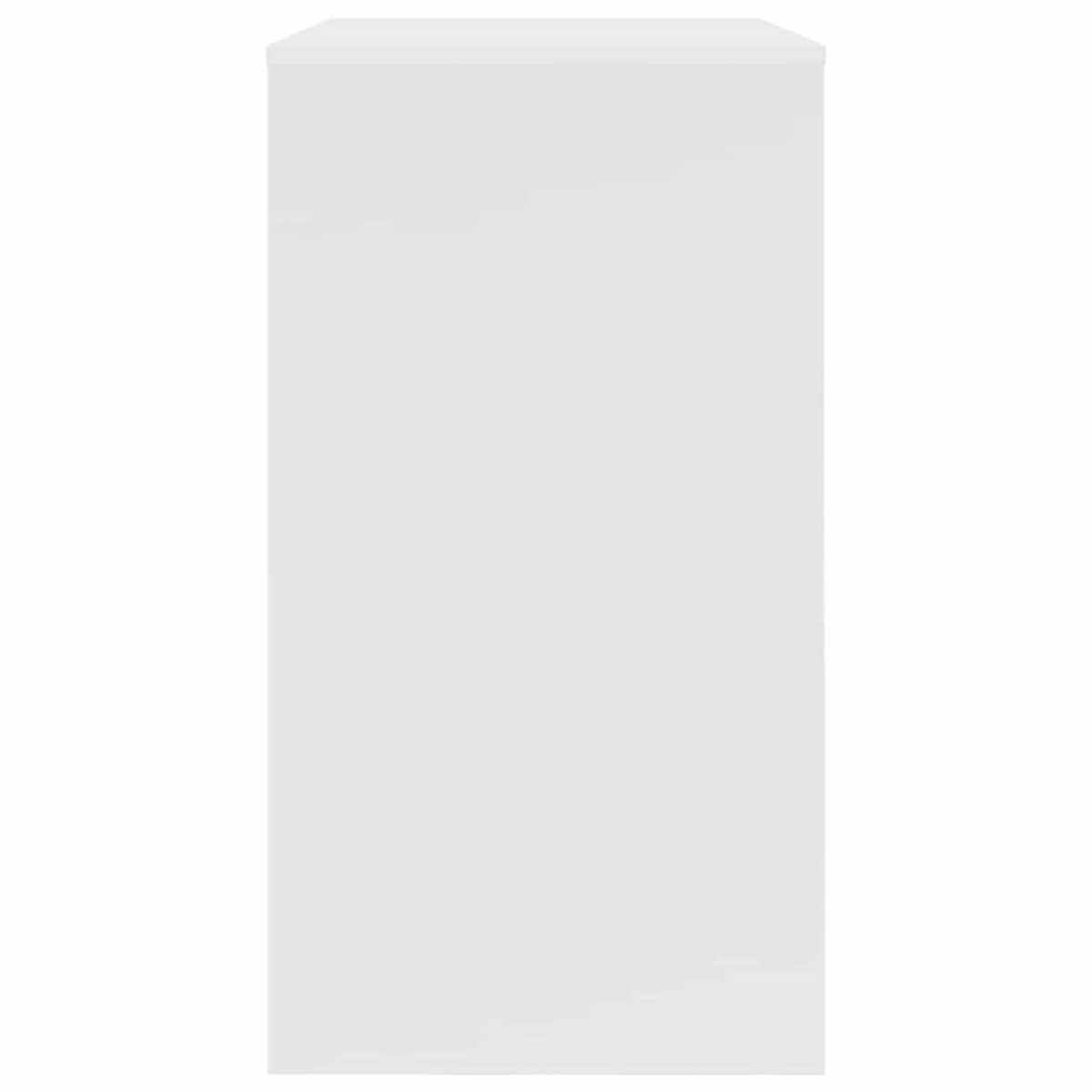 vidaXL Γραφείο Λευκό Επεξεργασμένο Ξύλο 77.5 x 43 x 79 εκ.