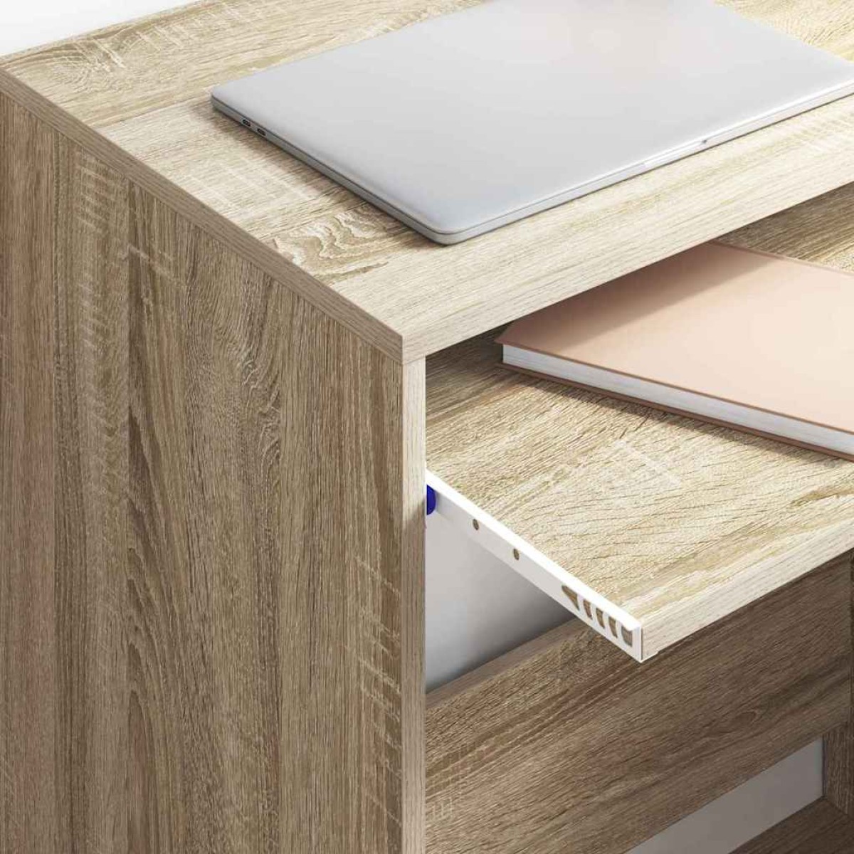 vidaXL Γραφείο Δρύς Sonoma Επεξεργασμένο Ξύλο 77.5 x 43 x 79 εκ.
