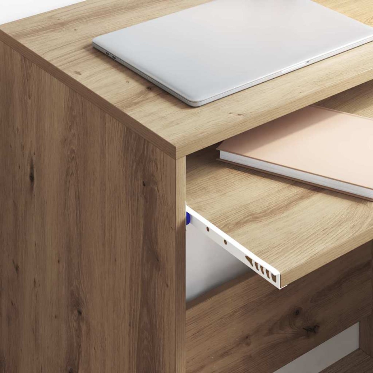 vidaXL Γραφείο Artisan Oak Επεξεργασμένο Ξύλο 77.5 x 43 x 79 εκ.