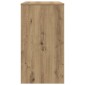 vidaXL Γραφείο Artisan Oak Επεξεργασμένο Ξύλο 77.5 x 43 x 79 εκ.