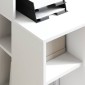 vidaXL Γραφείο Λευκό Επεξεργασμένο Ξύλο 90 x 48 x 101,5 εκ.