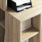 vidaXL Γραφείο Δρύς Sonoma Επεξεργασμένο Ξύλο 90 x 48 x 101,5 εκ.