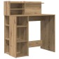 vidaXL Γραφείο Artisan Oak Επεξεργασμένο Ξύλο 90 x 48 x 101,5 εκ.