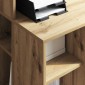 vidaXL Γραφείο Artisan Oak Επεξεργασμένο Ξύλο 90 x 48 x 101,5 εκ.