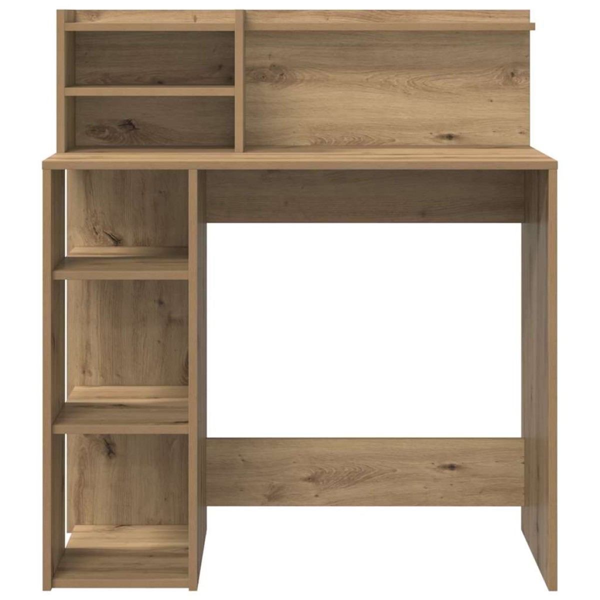 vidaXL Γραφείο Artisan Oak Επεξεργασμένο Ξύλο 90 x 48 x 101,5 εκ.