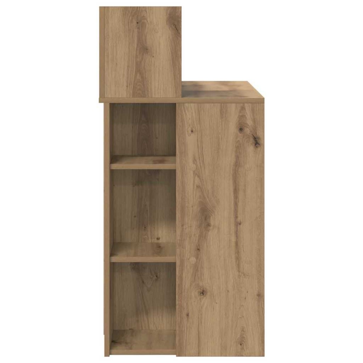 vidaXL Γραφείο Artisan Oak Επεξεργασμένο Ξύλο 90 x 48 x 101,5 εκ.