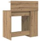 vidaXL Γραφείο Artisan Oak Επεξεργασμένο Ξύλο 90 x 48 x 101,5 εκ.