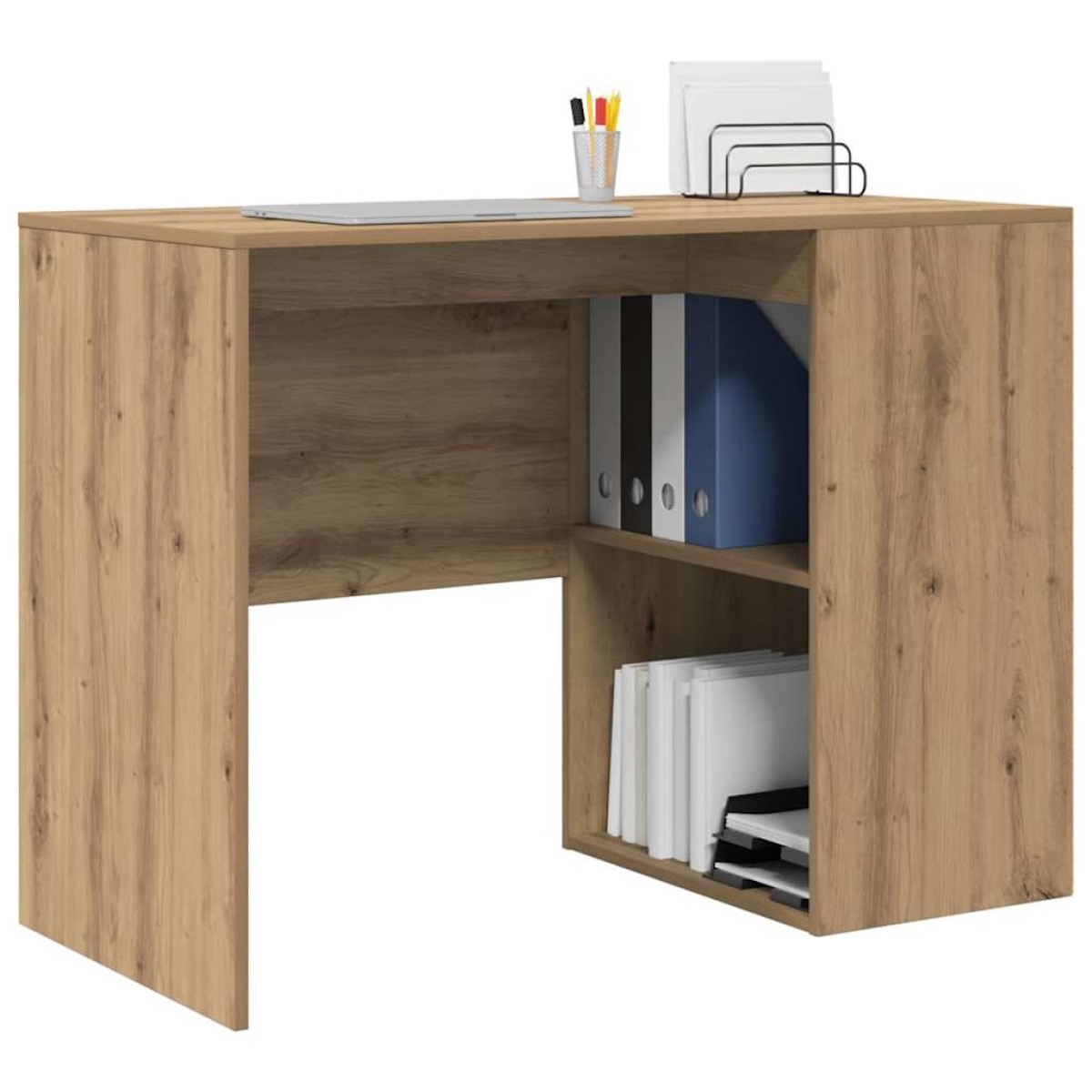 vidaXL Γραφείο Artisan Oak Επεξεργασμένο Ξύλο 102 x 50 x 75 εκ