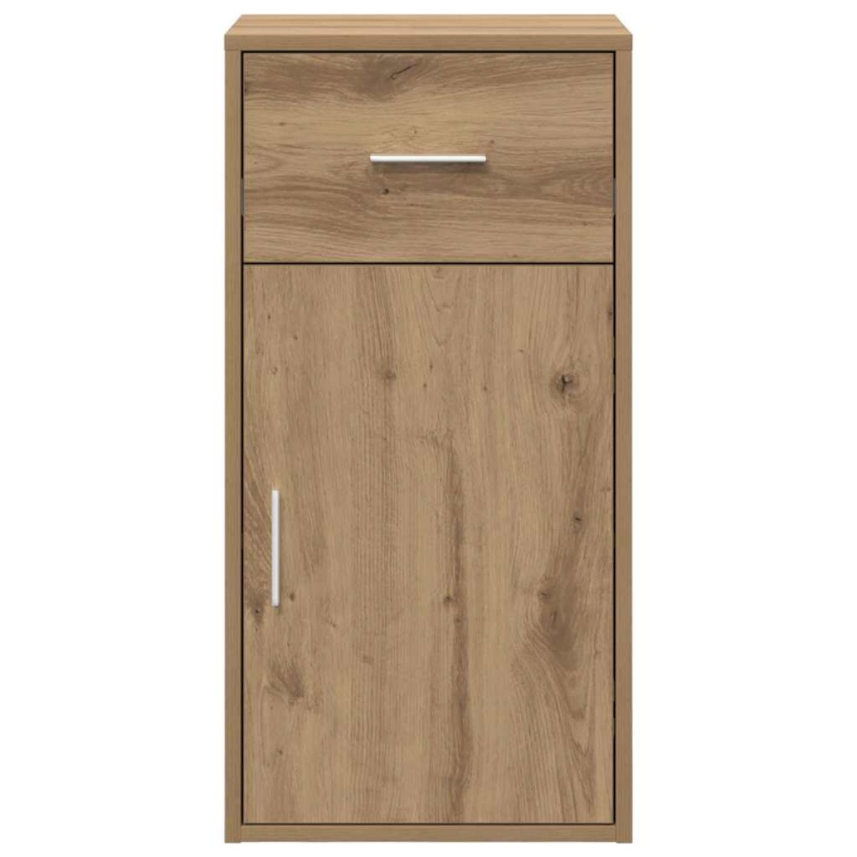 vidaXL Πλαϊνό γραφείο Artisan Oak 38 x 34 x 75 εκ