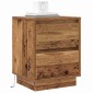 vidaXL Κομοδίνο Παλιό ξύλο 39 x 34,5 x 50 εκ. Επεξεργασμένο ξύλο