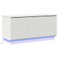 vidaXL Ντουλάπι TV 100 x 38 x 49 εκ. Λευκό Επεξεργασμένο Ξύλο