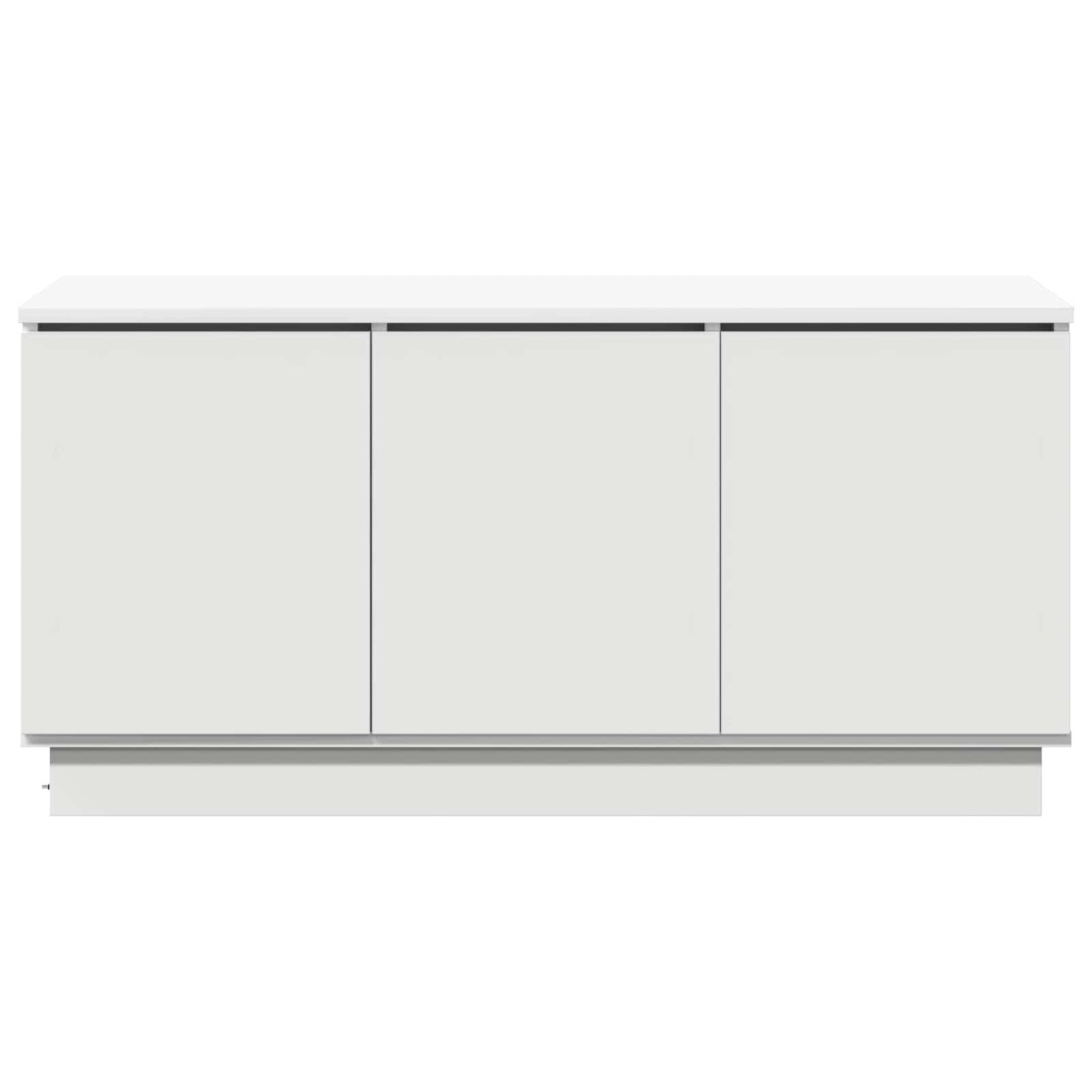 vidaXL Ντουλάπι TV 100 x 38 x 49 εκ. Λευκό Επεξεργασμένο Ξύλο