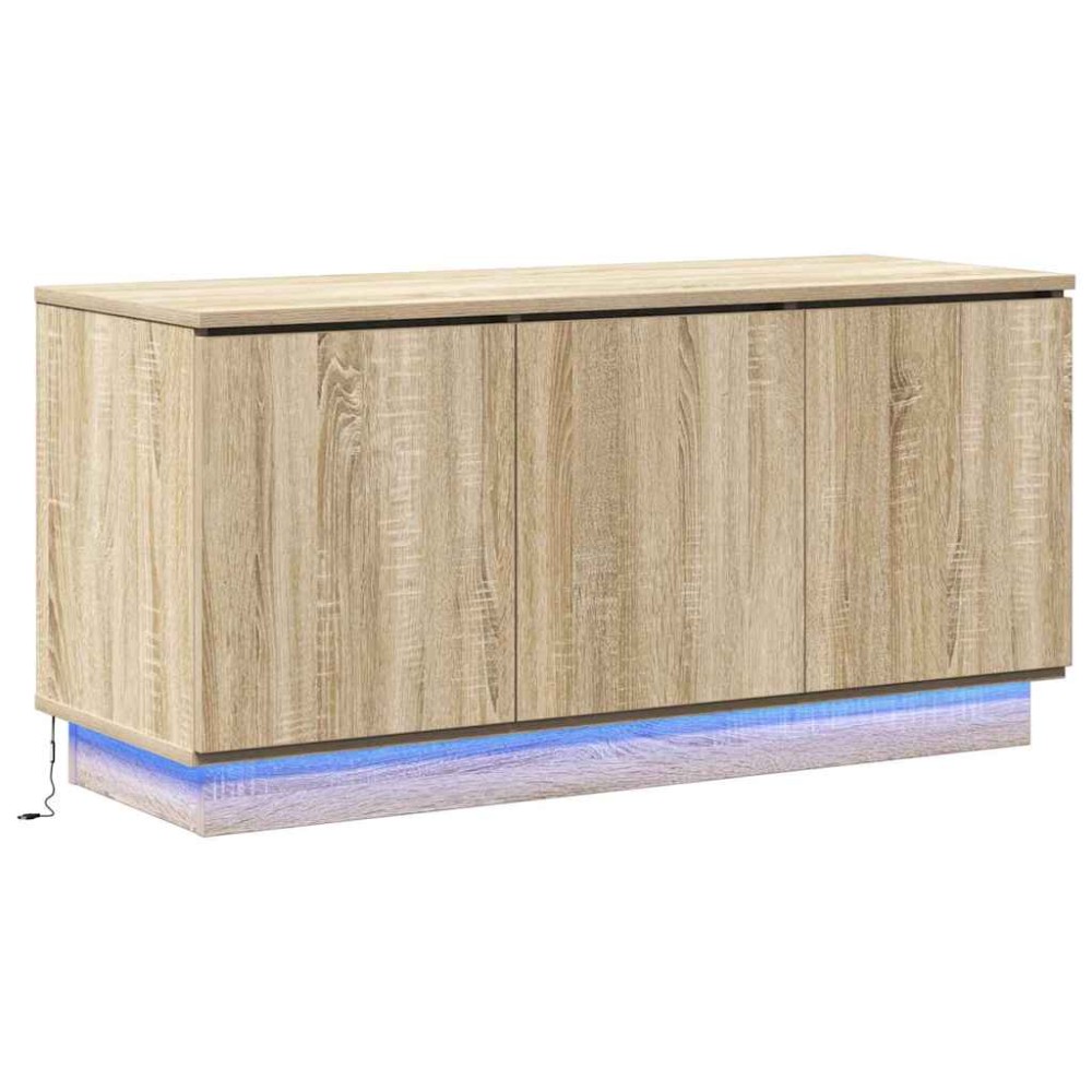 vidaXL Ντουλάπι TV 100 x 38 x 49 εκ. Δρύς Sonoma Επεξεργασμένο Ξύλο