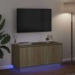 vidaXL Ντουλάπι TV 100 x 38 x 49 εκ. Δρύς Sonoma Επεξεργασμένο Ξύλο
