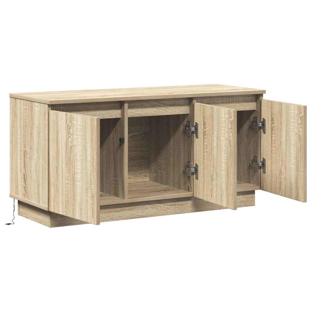 vidaXL Ντουλάπι TV 100 x 38 x 49 εκ. Δρύς Sonoma Επεξεργασμένο Ξύλο