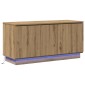 vidaXL Ντουλάπι TV 100 x 38 x 49 εκ. Artisan Oak Επεξεργασμένο Ξύλο
