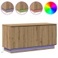 vidaXL Ντουλάπι TV 100 x 38 x 49 εκ. Artisan Oak Επεξεργασμένο Ξύλο