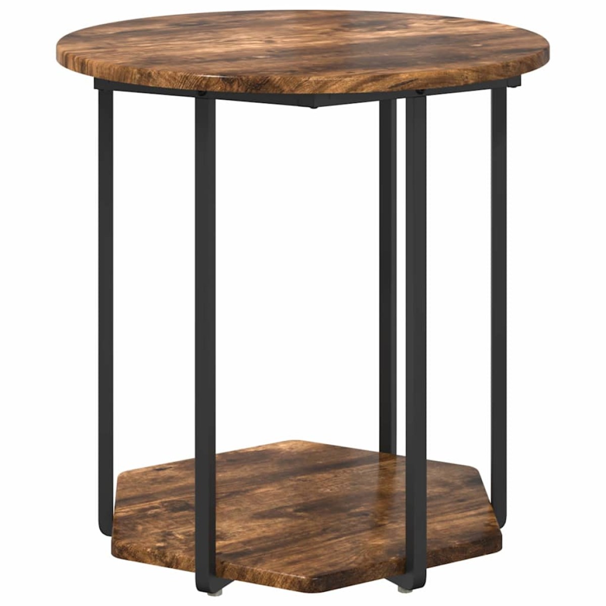 vidaXL Σετ βοηθητικά τραπεζάκια 2 τμχ. Καφέ 50 x 50 x 50,5 cm