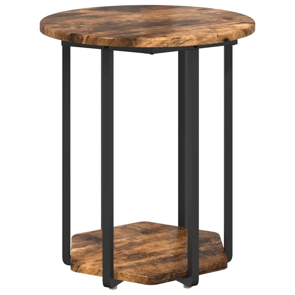 vidaXL Σετ βοηθητικά τραπεζάκια 2 τμχ. Καφέ 50 x 50 x 50,5 cm