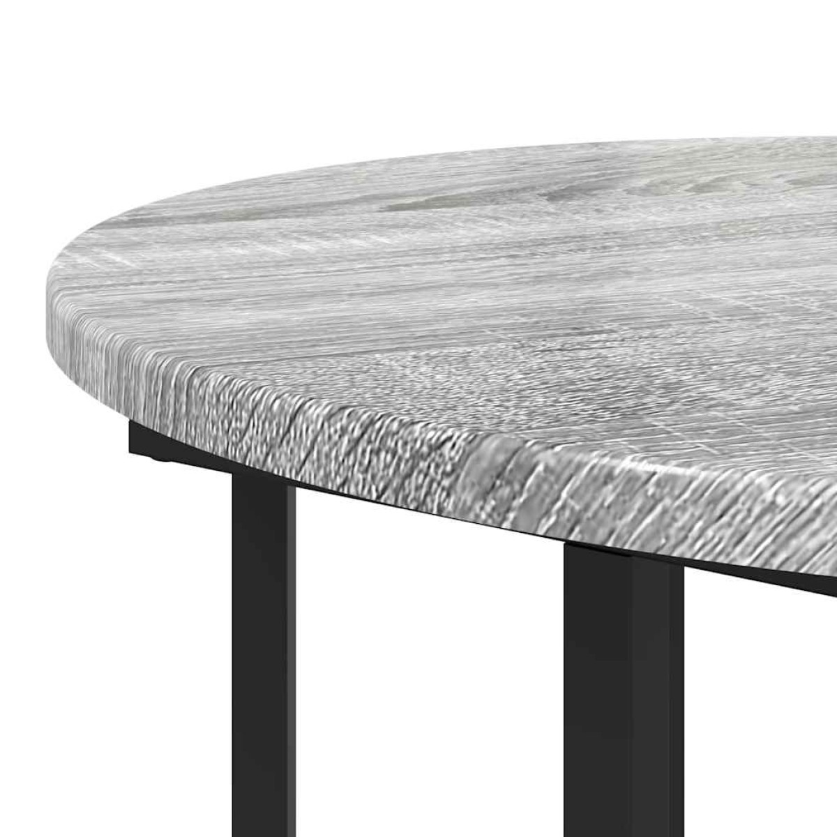 vidaXL Σετ βοηθητικά τραπεζάκια 2 τμχ. Γκρι 50 x 50 x 50,5 cm