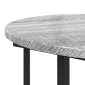 vidaXL Σετ βοηθητικά τραπεζάκια 2 τμχ. Γκρι 50 x 50 x 50,5 cm
