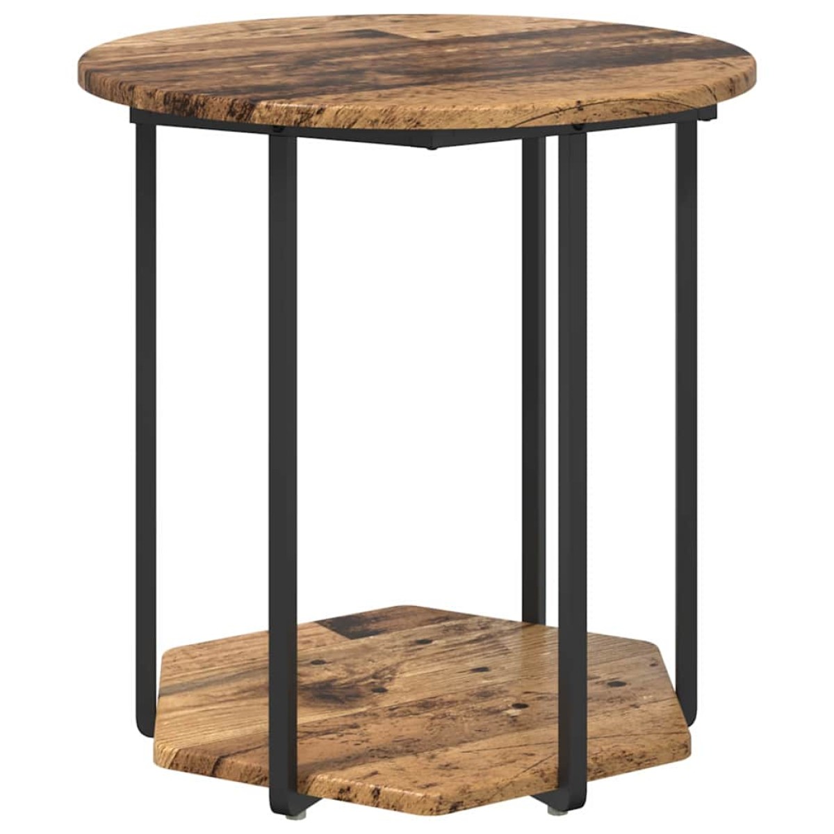 vidaXL Σετ βοηθητικά τραπεζάκια 2 τμχ. Καφέ 50 x 50 x 50,5 cm