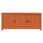 vidaXL Ντουλάπα Παπουτσιών Κερωμένο Καφέ 110 x 38 x 45,5 εκ