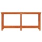 vidaXL Πάγκος εργασίας Κερωμένο Καφέ 180 x 50 x 80 cm Στερεό πεύκο