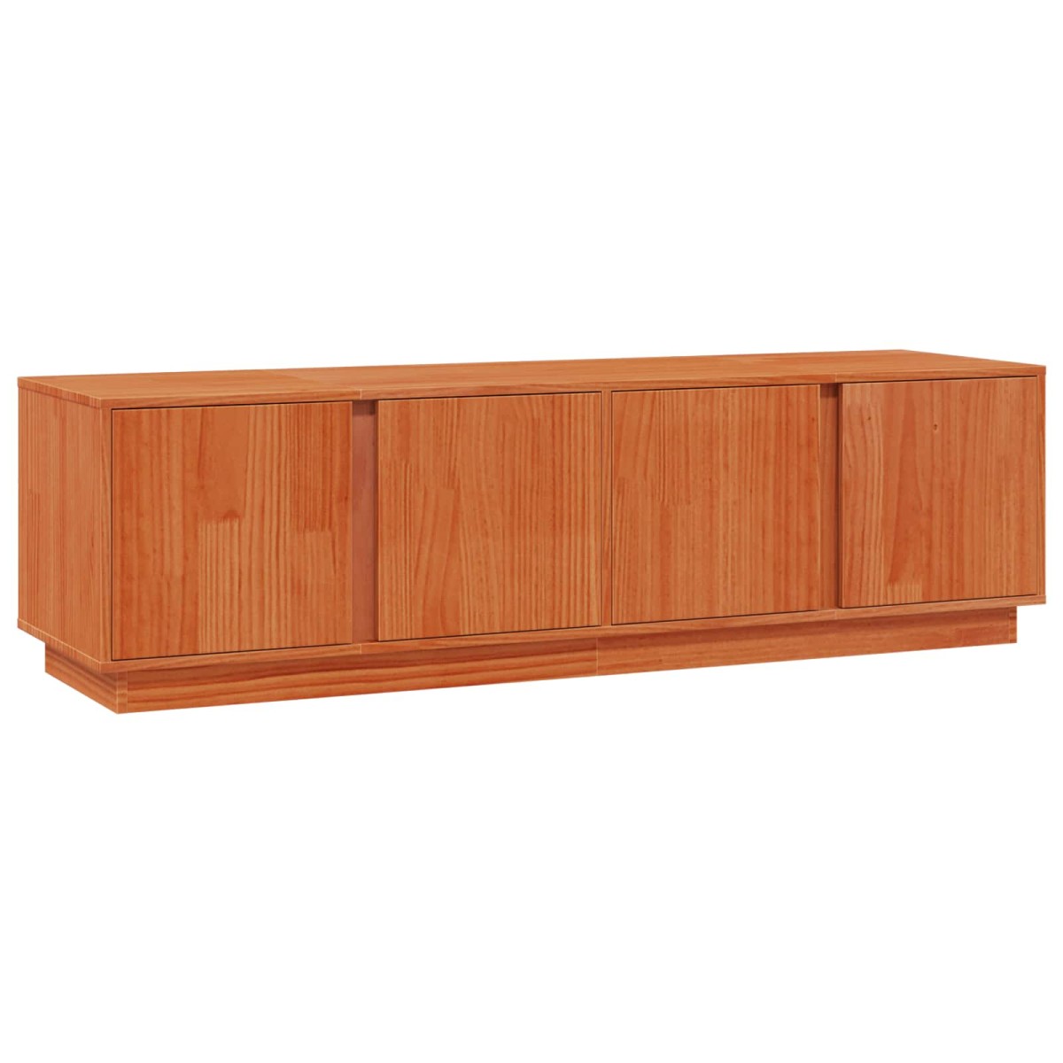 vidaXL Ντουλάπι TV Κερωμένο Καφέ 140 x 40 x 40 εκ Στερεό πεύκο