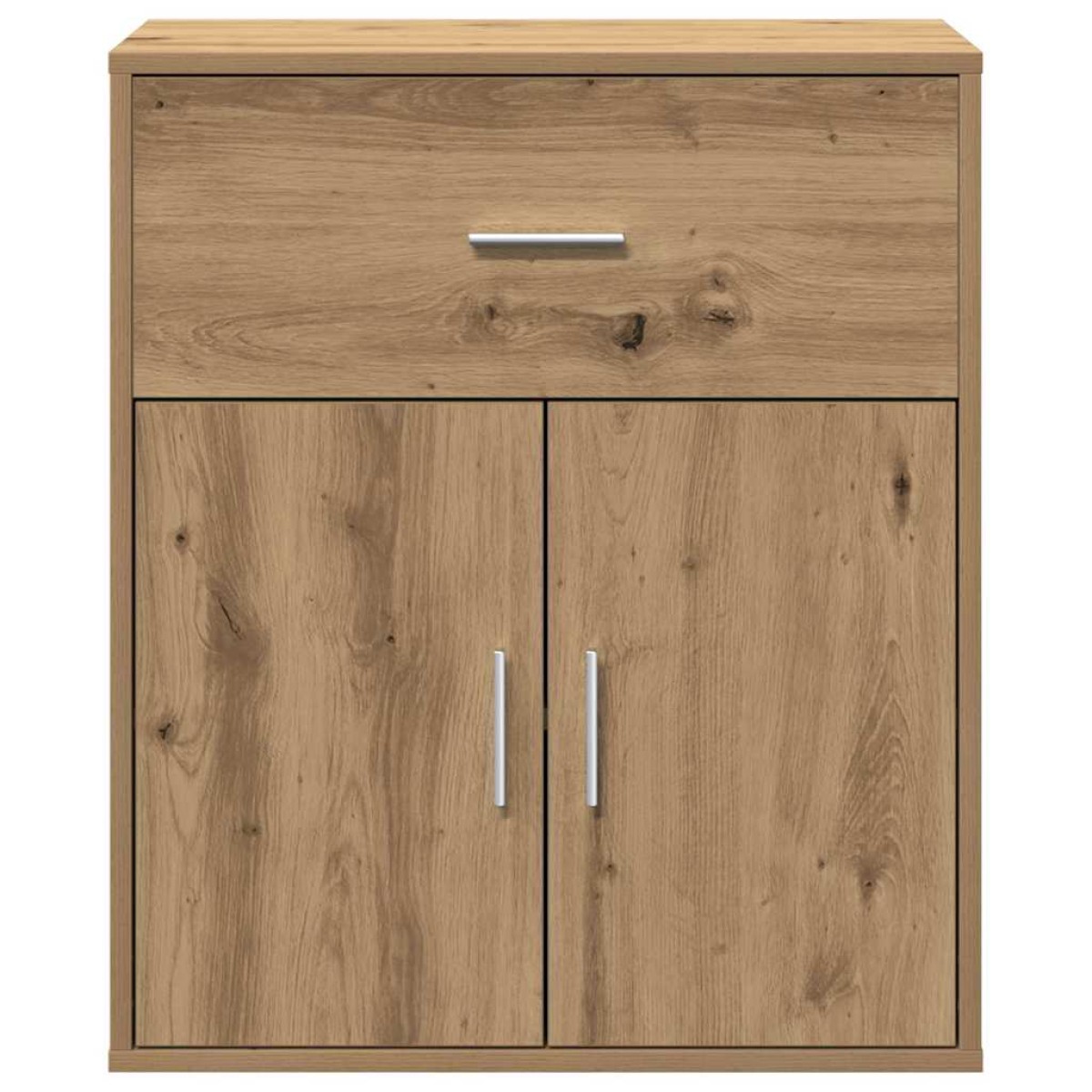 vidaXL Πλαϊνό γραφείο Artisan Oak 60 x 31 x 70 εκ Επεξεργασμένο Ξύλο