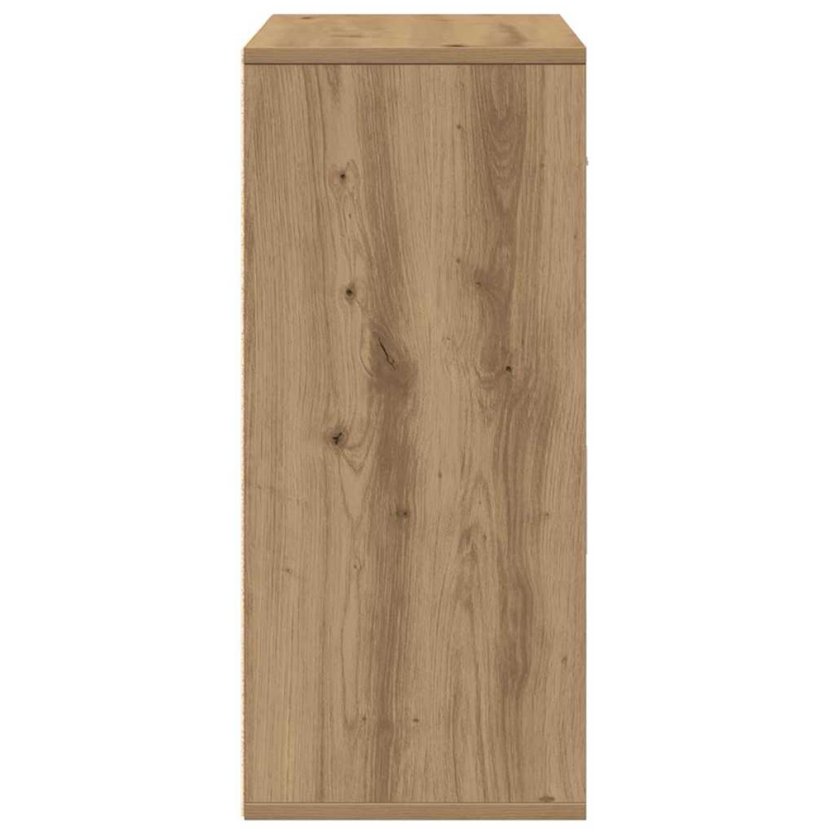 vidaXL Πλαϊνό γραφείο Artisan Oak 60 x 31 x 70 εκ Επεξεργασμένο Ξύλο