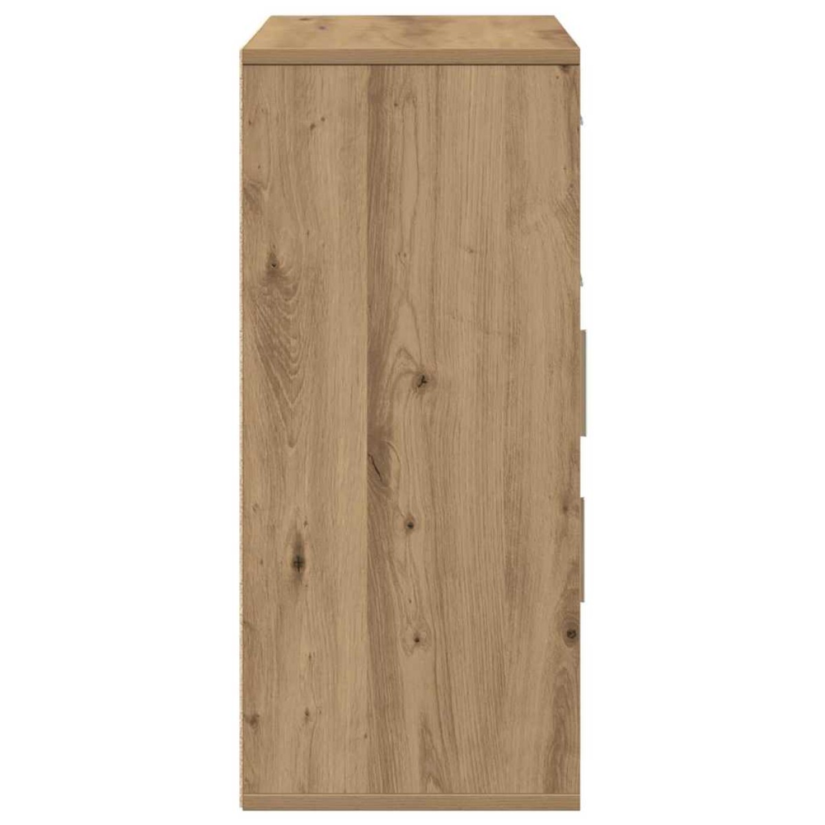vidaXL Πλαϊνό γραφείο Artisan Oak 60 x 31 x 70 εκ Επεξεργασμένο Ξύλο