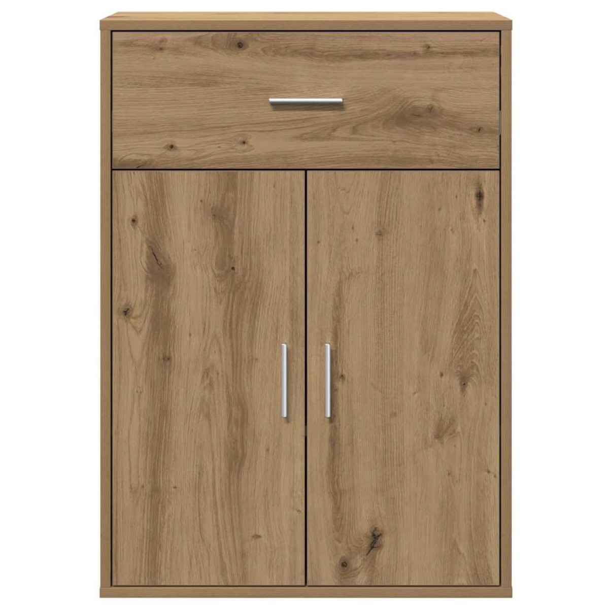 vidaXL Πλαϊνό γραφείο Artisan Oak 60 x 30 x 84 εκ Επεξεργασμένο Ξύλο