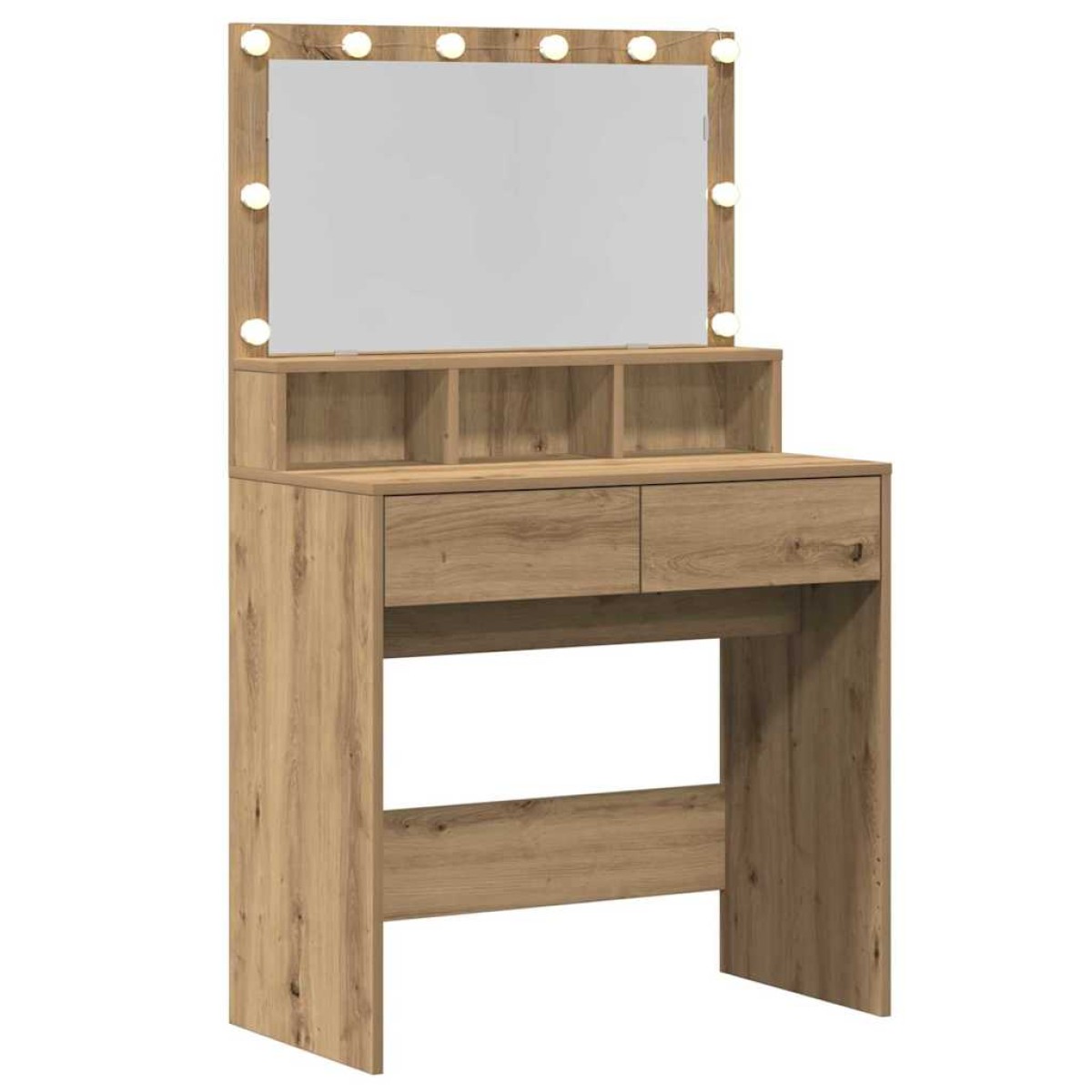 vidaXL Τραπέζι περιποίησης Artisan Oak 80 x 41 x 134,5 εκ.