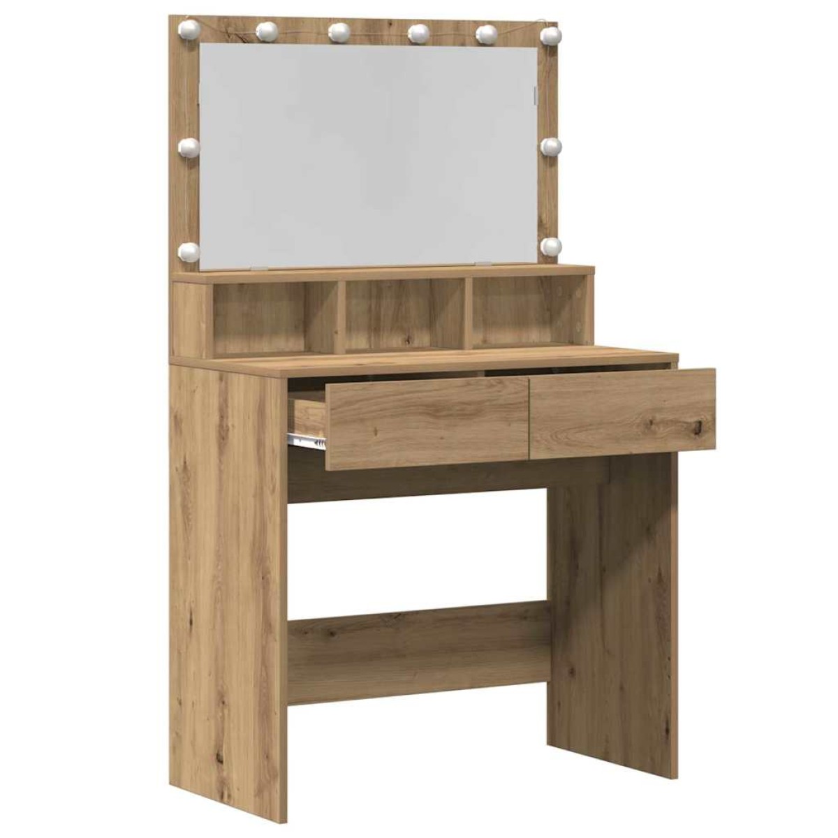 vidaXL Τραπέζι περιποίησης Artisan Oak 80 x 41 x 134,5 εκ.