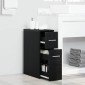 vidaXL Σετ Επίπλων Μπάνιου 22 x 44 x 61.5 εκ. Επεξεργασμένο ξύλο