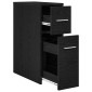 vidaXL Σετ Επίπλων Μπάνιου 22 x 44 x 61.5 εκ. Επεξεργασμένο ξύλο