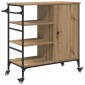 vidaXL Καρότσι Κουζίνας Artisan Oak 87.5 x 39 x 84.5 εκ