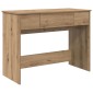 vidaXL Καλλυντικού Τραπέζι Artisan Oak 100 x 45 x 76 εκ.